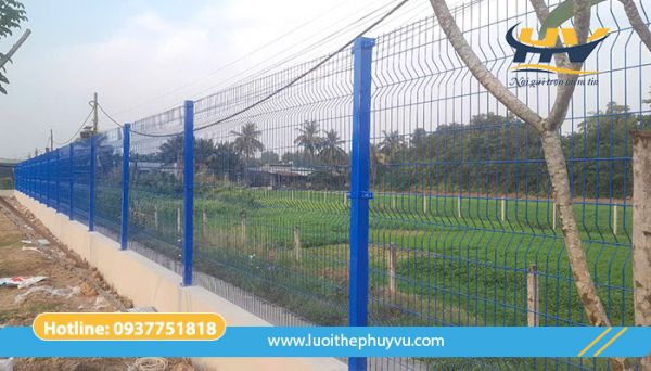 Gía hàng rào lưới thép tại HCM 
